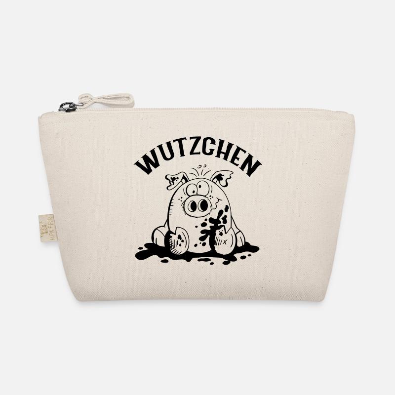 Wutzchen - Schwein - Schweine - Sau - Bio-Täschchen - Natur
