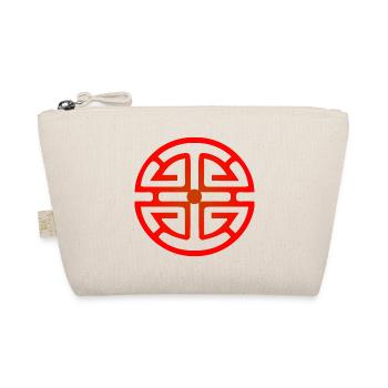 Chinese Symbol Lu star of prosperity happiness - Organic Pouch - nature - Front