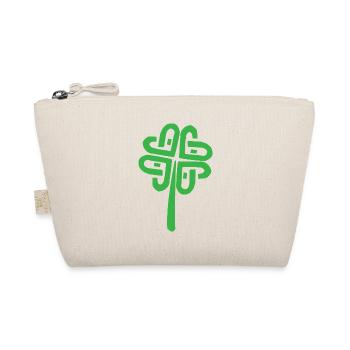 Symboles celtiques trèfle symbole cadeau de bonheur - Trousse biologique - nature - Devant