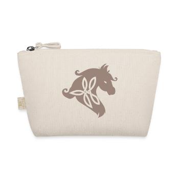 Keltische Symbole Pferd Keltischer Liebhaber Gift - Bio-Täschchen - Natur - Vorne
