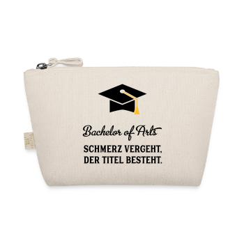 bachelorofarts - Bio-Täschchen - Natur - Vorne