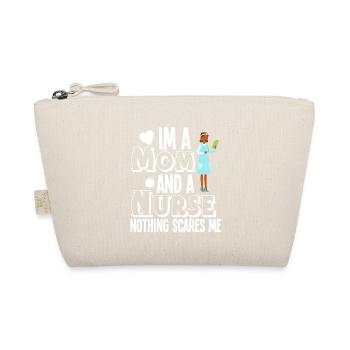 Nurse Nurse Mama Mom Mother - Organic Pouch - nature - Front