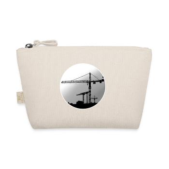 Crane operator crane - Organic Pouch - nature - Front