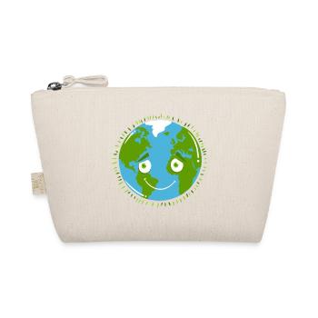 Schüchterner Planet ERDE - Bio-Täschchen - Natur - Vorne