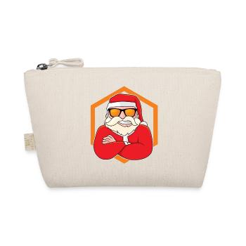 Cool Santa Claus - Organic Pouch - nature - Front