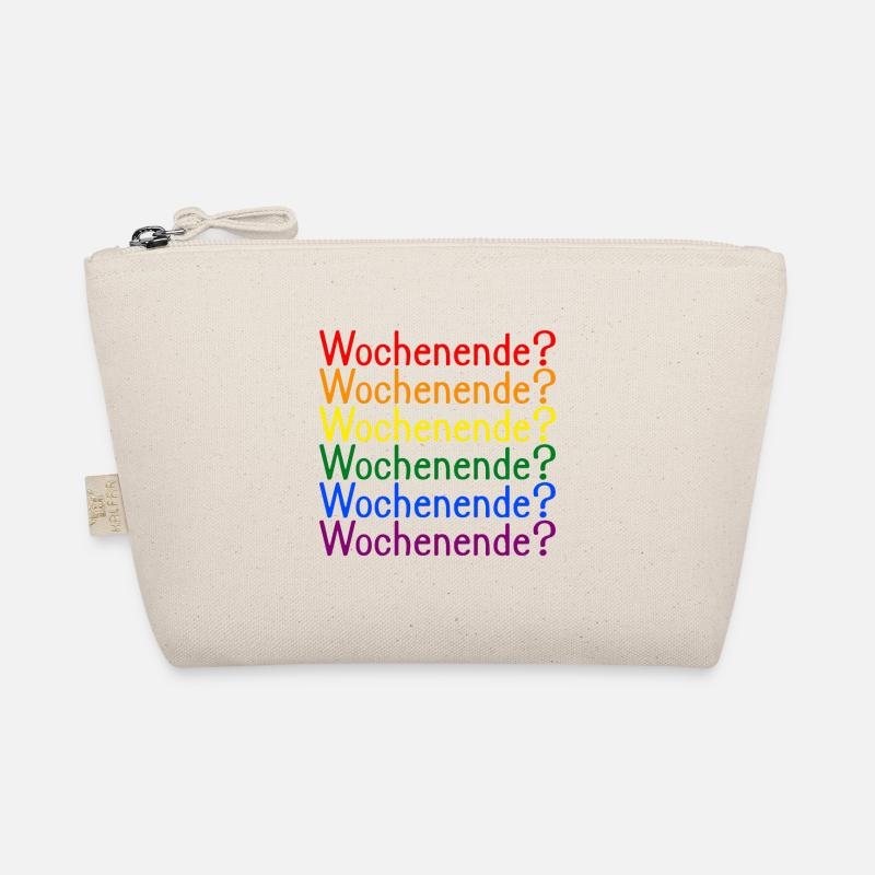 Wochenende Regenbogen LGBT Bio-Täschchen