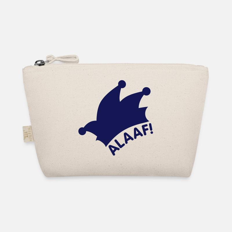 Alaaf / Fasching / Narrenkappe - Bio-Täschchen - Natur