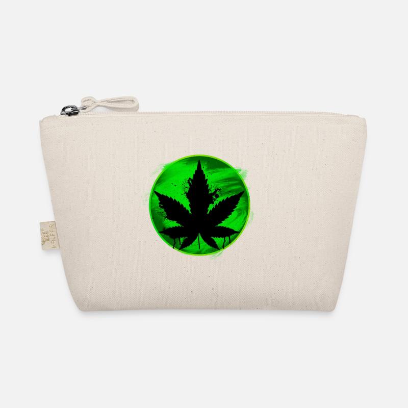 Cannabisblatt Bio-Täschchen