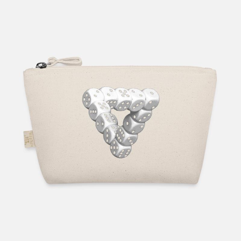 Würfel Dices Cubes Illusion Bio-Täschchen