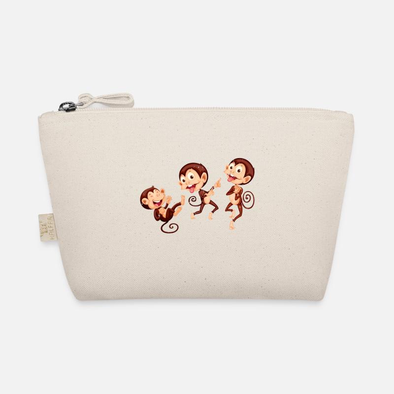 Three Monkeys. Three monkeys. Organic Pouch