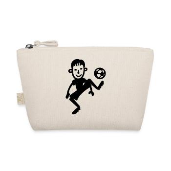 Joueur de football kicker football jeu drôle - Trousse biologique - nature - Devant