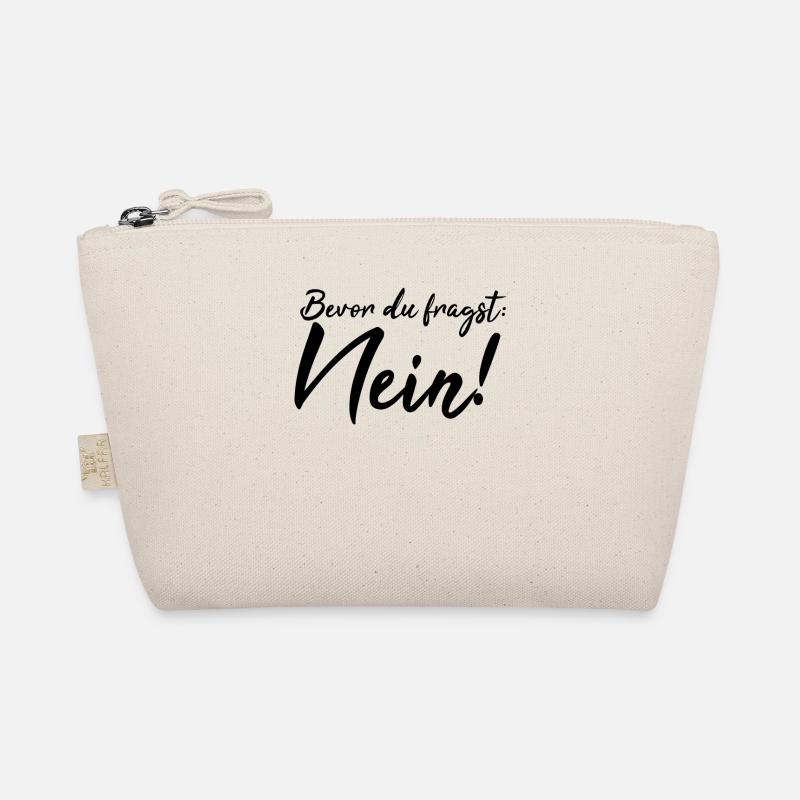 Bevor du fragst: Nein! Bio-Täschchen