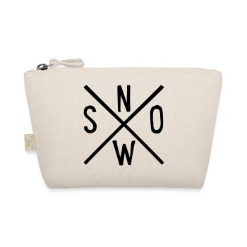 Schnee - Bio-Täschchen - Natur - Vorne