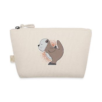 Sea otter friend man love couples gift idea - Organic Pouch - nature - Front