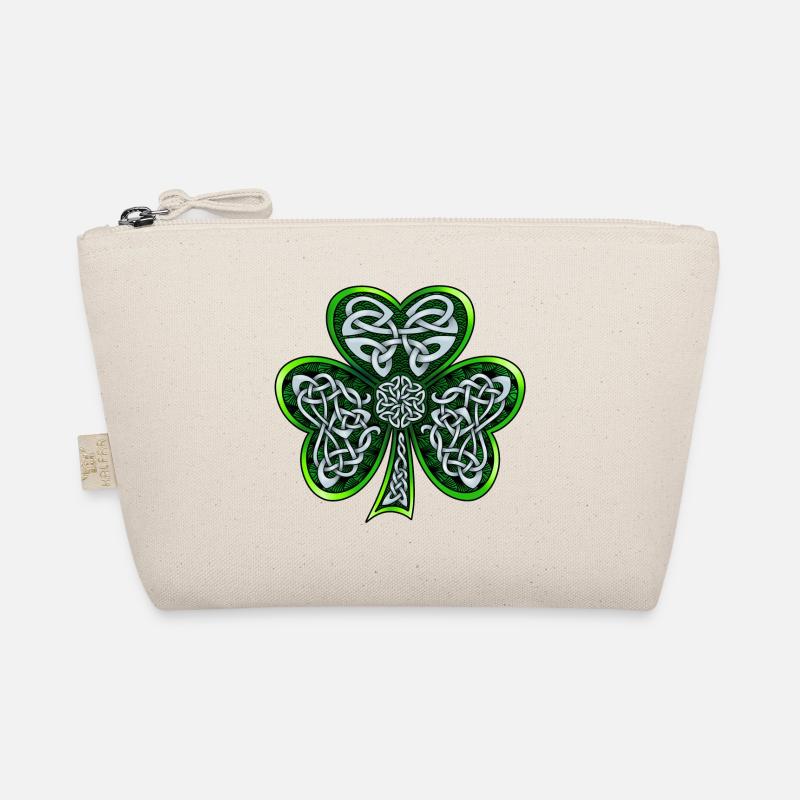 Celtic Shamrock Organic Pouch