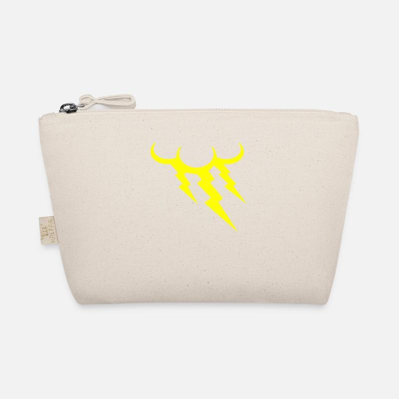 Thunder lightning cloud Organic Pouch