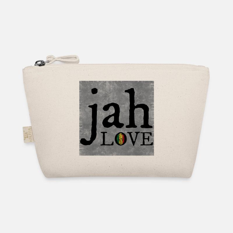 Jah Love Graffiti Design - Bio-Täschchen - Natur