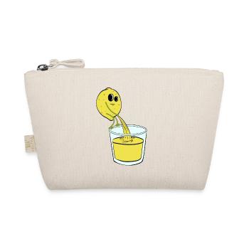 Lemon Pees Lemonade Simple And Perfect Design - Organic Pouch - nature - Front