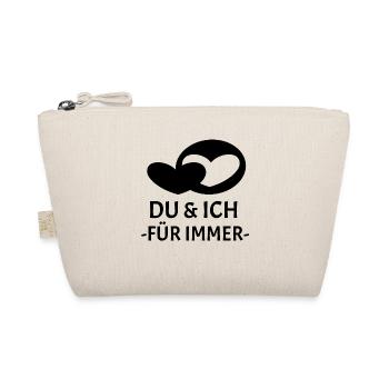Du & Ich für immer - Bio-Täschchen - Natur - Vorne