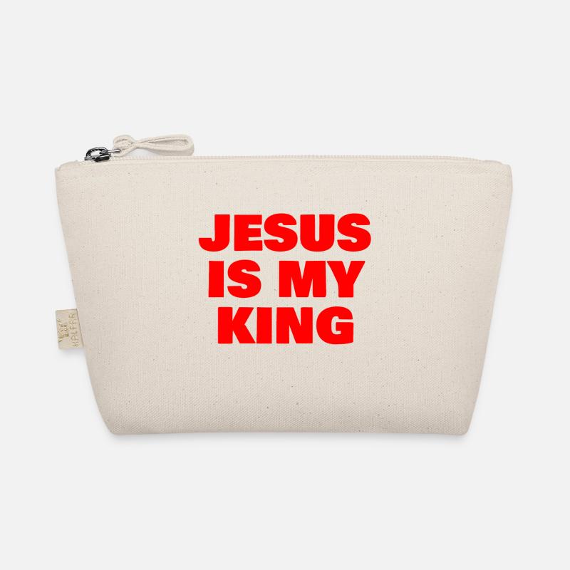Jesus is my KING Organic Pouch