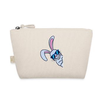 Lapin de Pâques cool Lapin de Pâques Joyeuses Pâques - Trousse biologique - nature - Devant