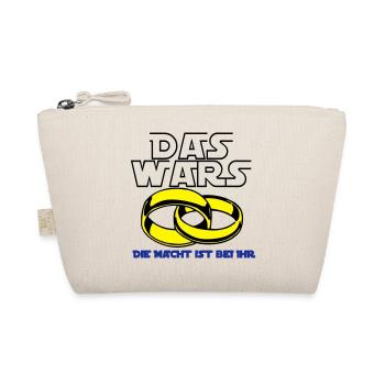 Junggesellenabschied , JGA das wars die Mach(25) - Bio-Täschchen - Natur - Vorne