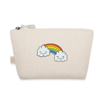 Regenbogen - Bio-Täschchen - Natur - Vorne