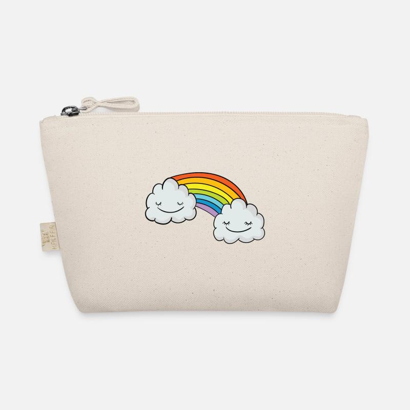 Regenbogen - Bio-Täschchen - Natur