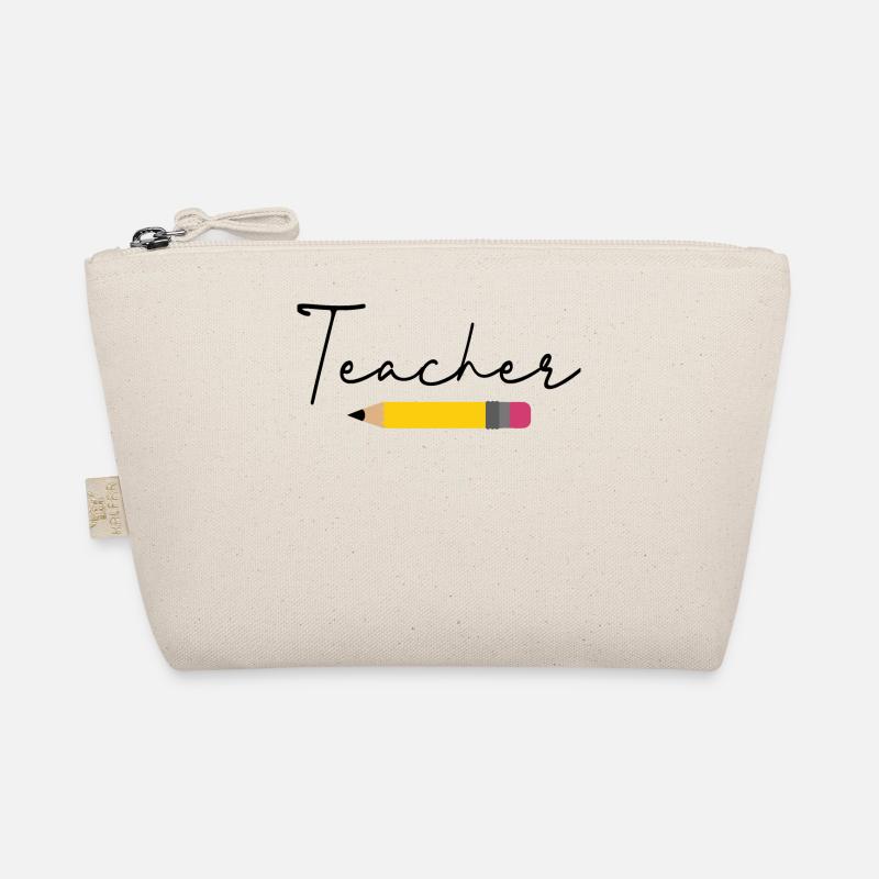 Teacher Pencil Organic Pouch