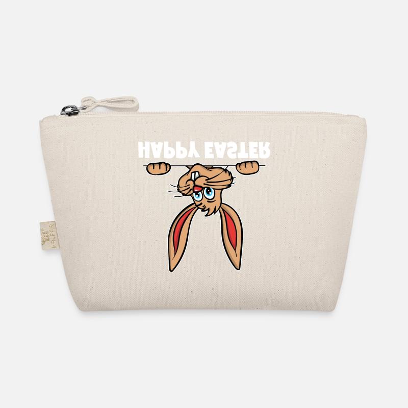 Happy Easter Easter Bunny Easter Bunny Hoppelhase Organic Pouch