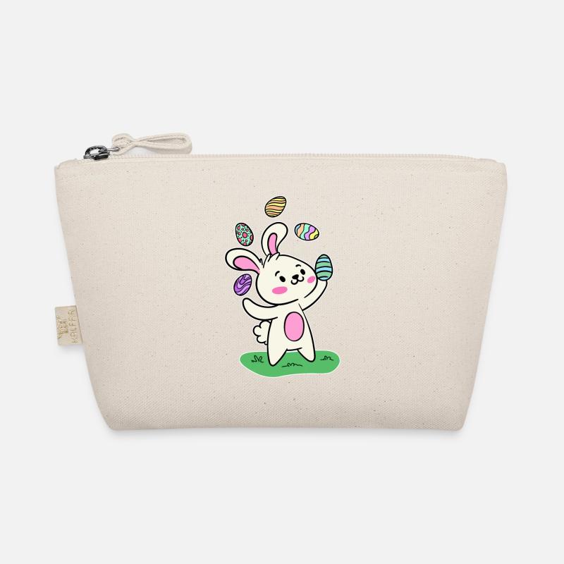 Easter bunny Easter bunny Easter eggs Happy Easter Organic Pouch