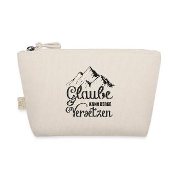 Glaube - Bio-Täschchen - Natur - Vorne