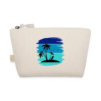 Sun, beach and palm trees - Organic Pouch - nature - Front