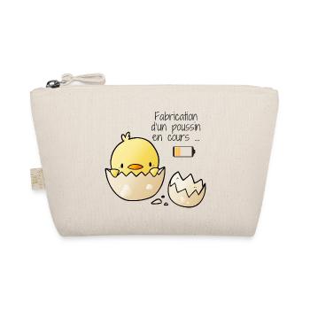 T shirt Maman Fabrication d un poussin en cours - Trousse biologique - nature - Devant