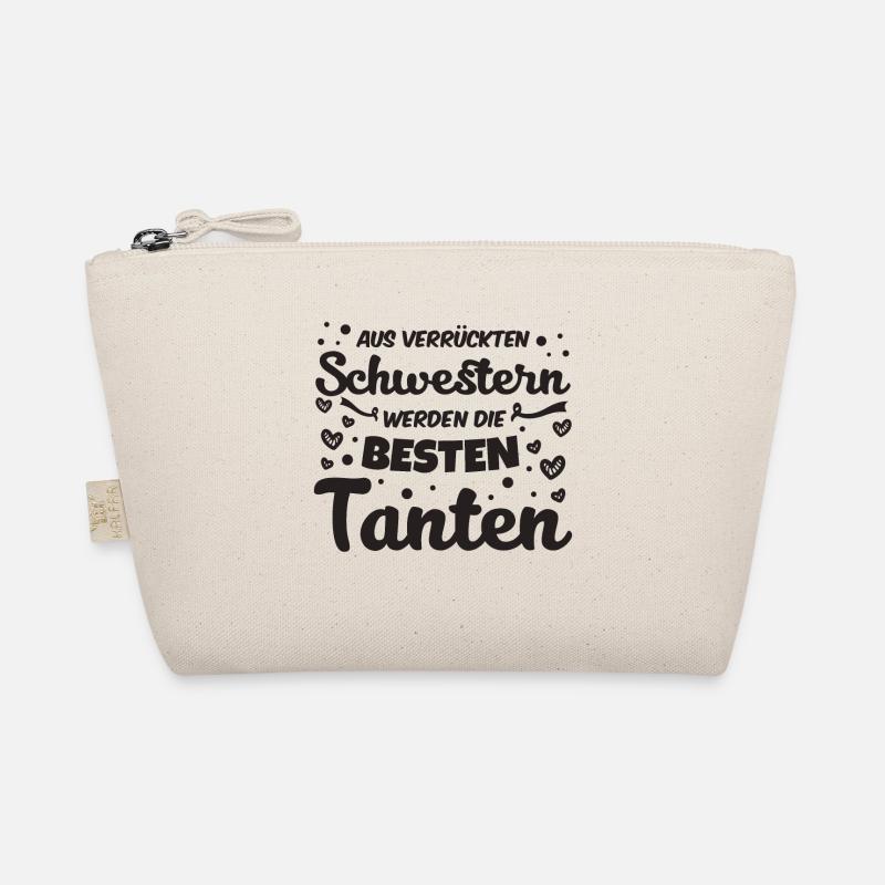 Schwester Tante - Bio-Täschchen - Natur