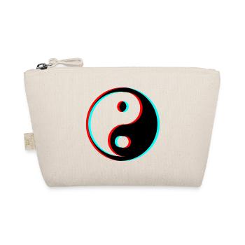 Yin Yang 3d Effect Filter tik tok peace - Bio-Täschchen - Natur - Vorne