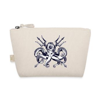 Trident Diving Octopus - Bio-Täschchen - Natur - Vorne