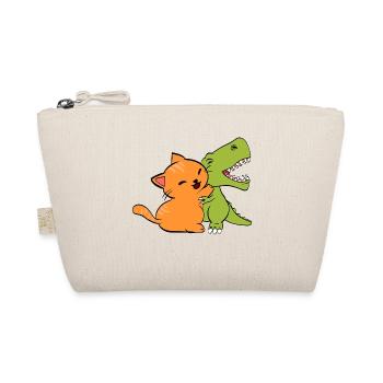 Teeshirt Cool Dinosaure Pour Amoureux des Animaux - Trousse biologique - nature - Devant