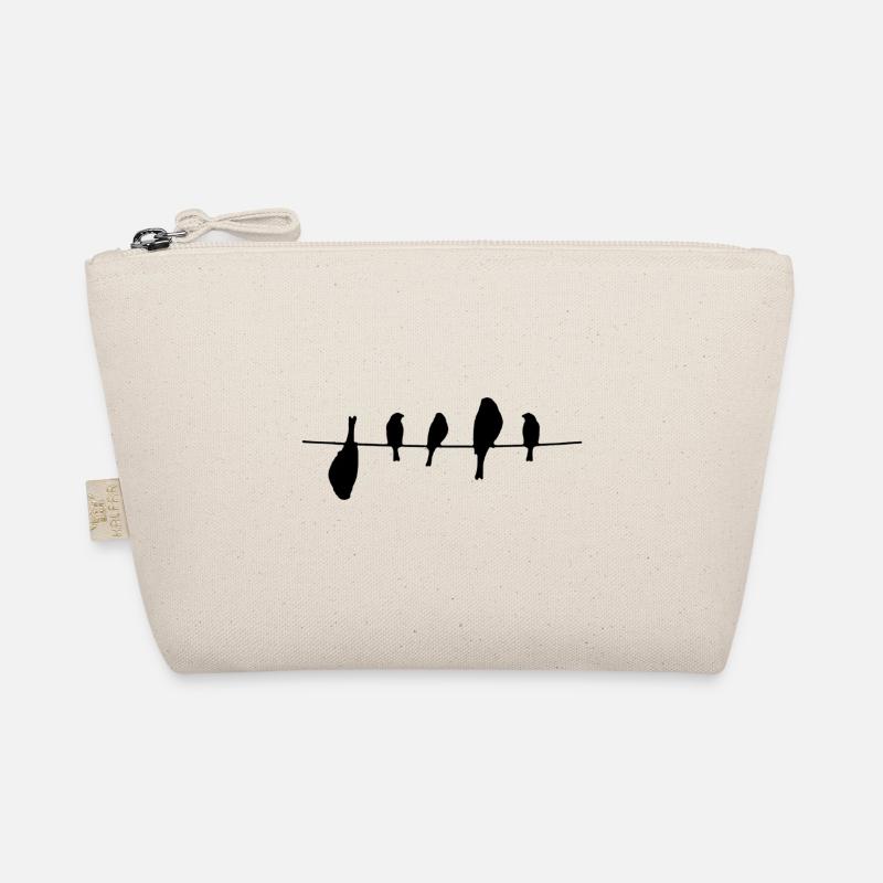 Black Design Stay Weird Bio-Täschchen