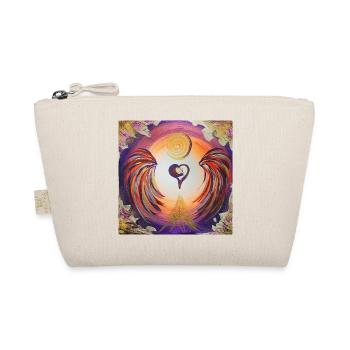 Heart angel of self-confidence - Organic Pouch - nature - Front