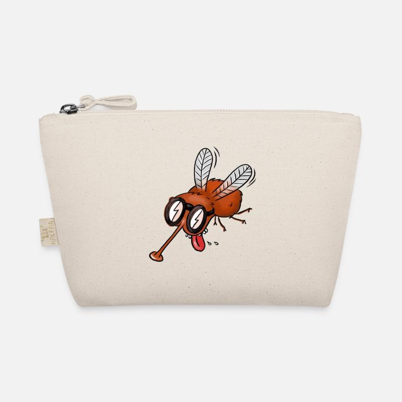 Zinzin fly - Organic Pouch - nature