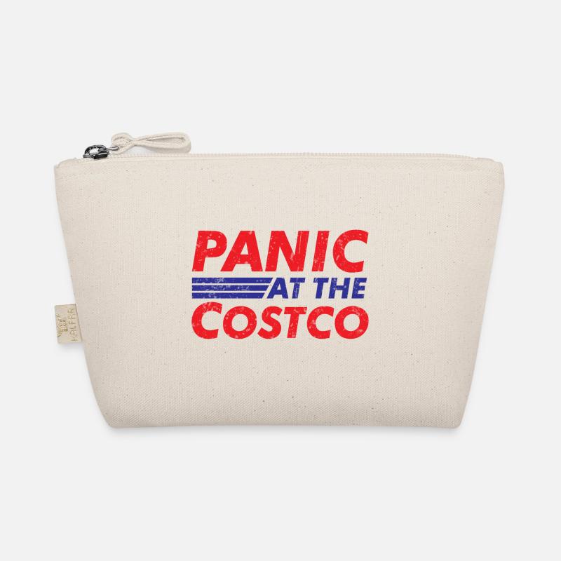 Panic At The Costco Vintage Distressed Organic Pouch
