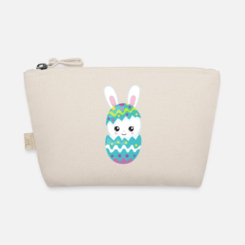 Frohe Ostern - Bio-Täschchen - Natur