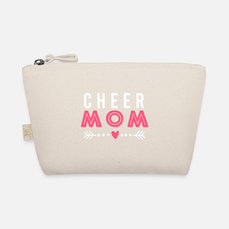 Cheerleading Cheer Mom Funny gift idea Organic Pouch