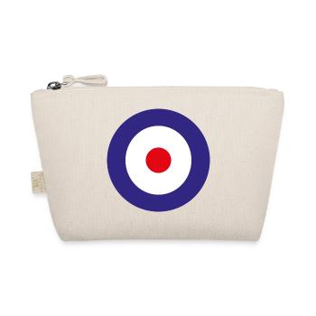 England Luftfahrtschild - Bio-Täschchen - Natur - Vorne