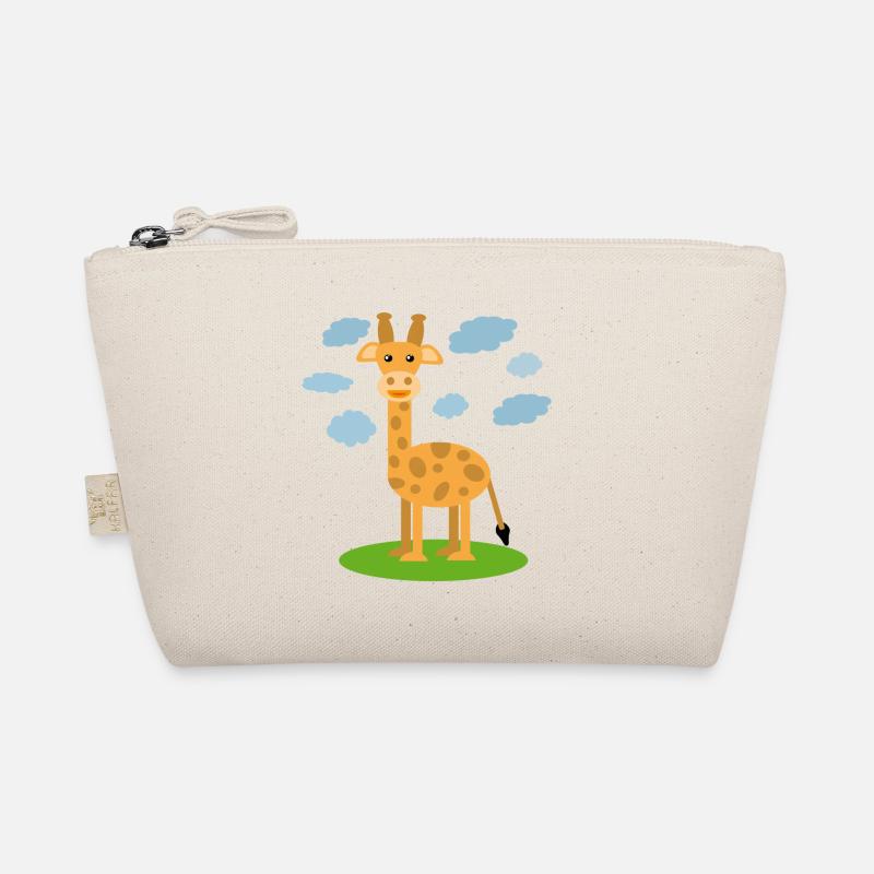 giraffe - Organic Pouch - nature