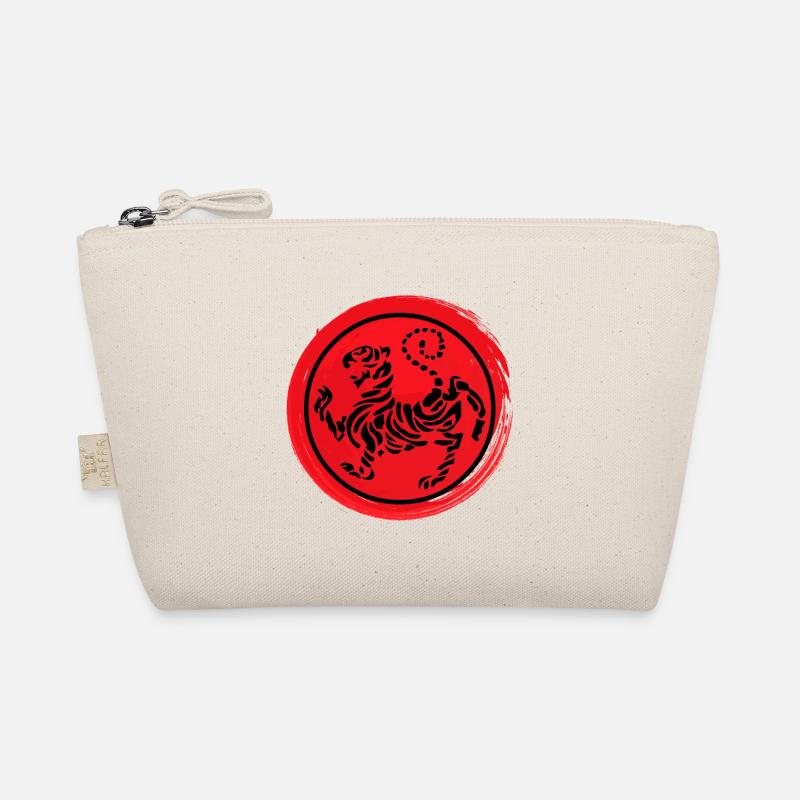 Karate Shotokan Tiger Logo - Bio-Täschchen - Natur