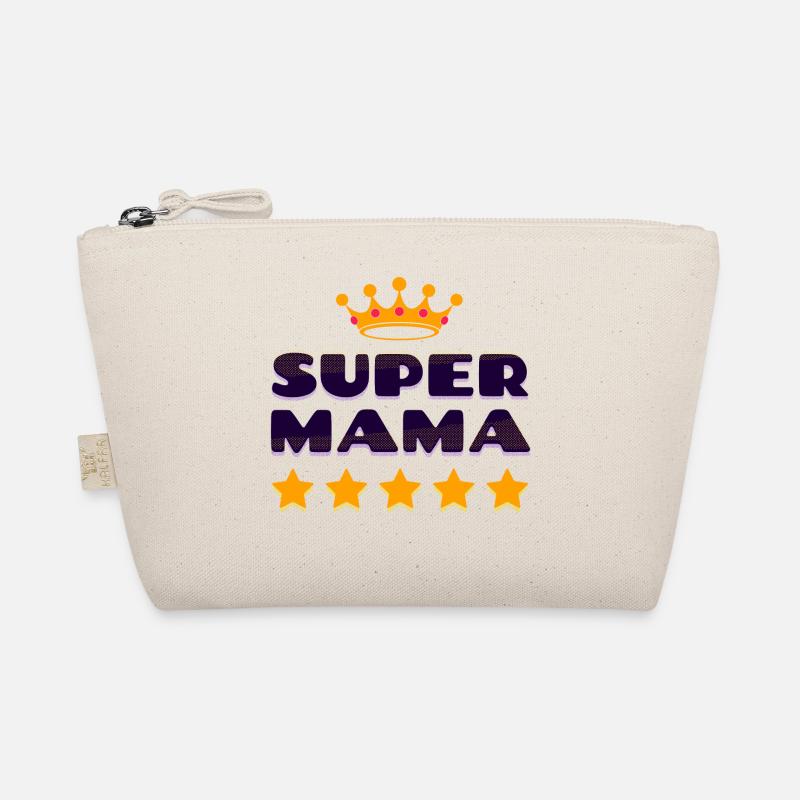 Muttertag Super Mama Beste Mutter Mutti Mami Bio-Täschchen