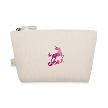 unicorn made by jena2908 - Organic Pouch - nature - Front