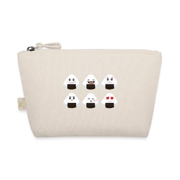 Onigiri Doux Émotion Kawaii Cadeau drôle - Trousse biologique - nature - Devant